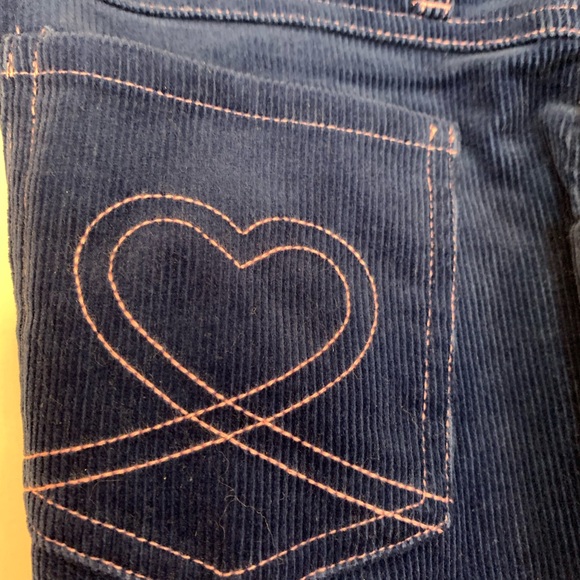 Hartstrings Corduroy w/ Floral Design Pants Sz 14 - Picture 6 of 16